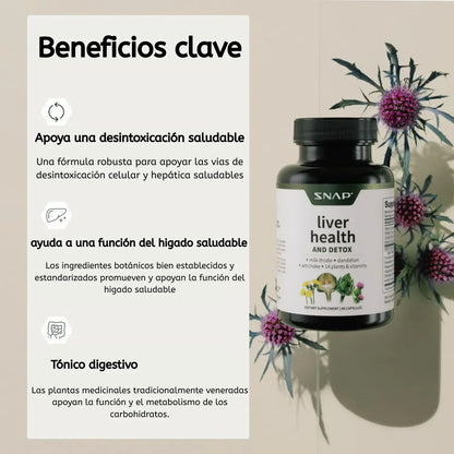 LIVER HEALTH®-DESINTOXICA TU HIGADO - Promo 3 frascos + regalo 2 frascos de gastrifit