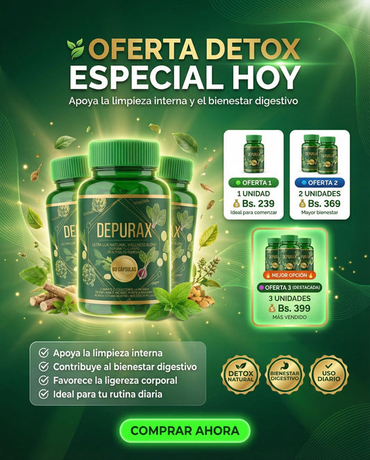 Depurax Limpieza Natural profunda