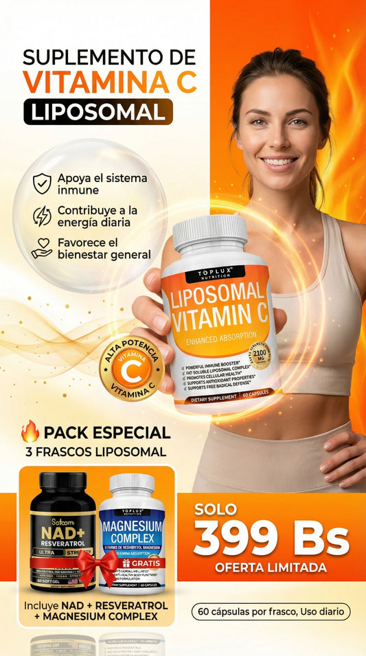 VITAMINA C LIPOSOMAL - Olvídate de los resfríos frecuentes