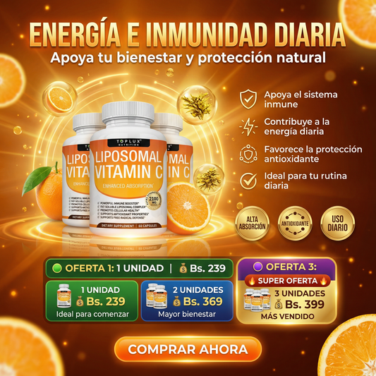 VITAMINA C LIPOSOMAL - Olvídate de los resfríos frecuentes