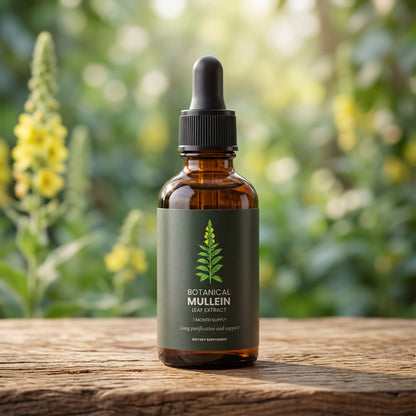 Extracto de Mullein alivia y limpia pulmones