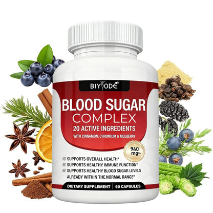 BLOOD SUGAR COMPLEX - Ayuda a regular los niveles de azúcar en Sangre